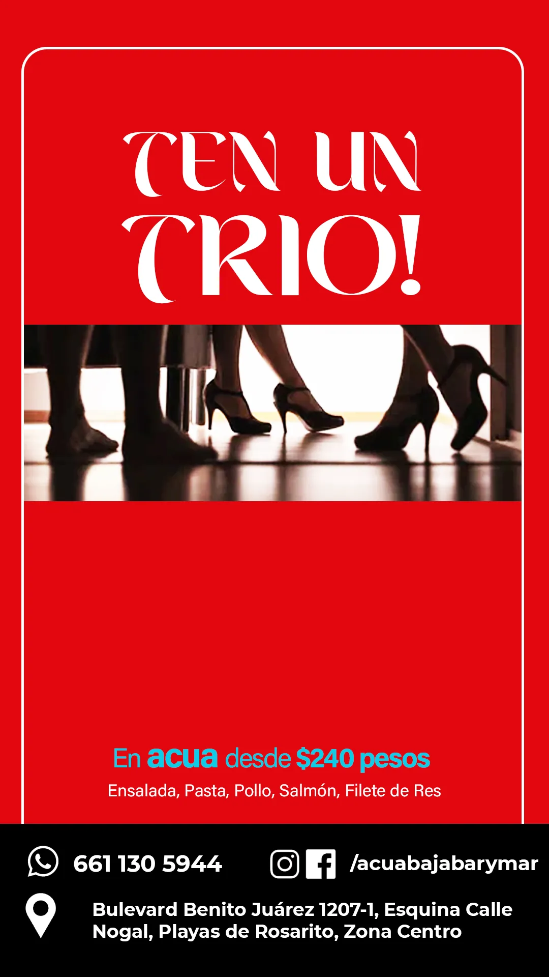 Trio de Comida